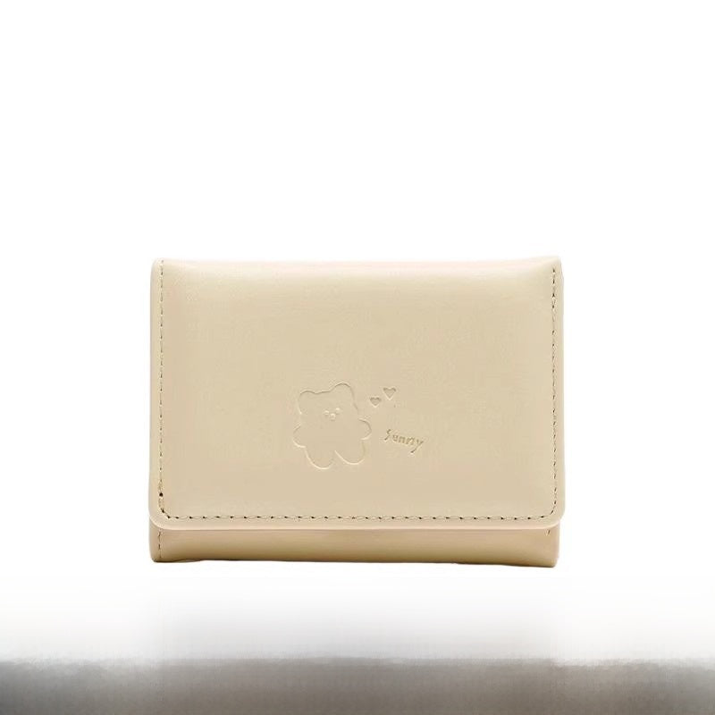 Foldable Printed Mini Wallet