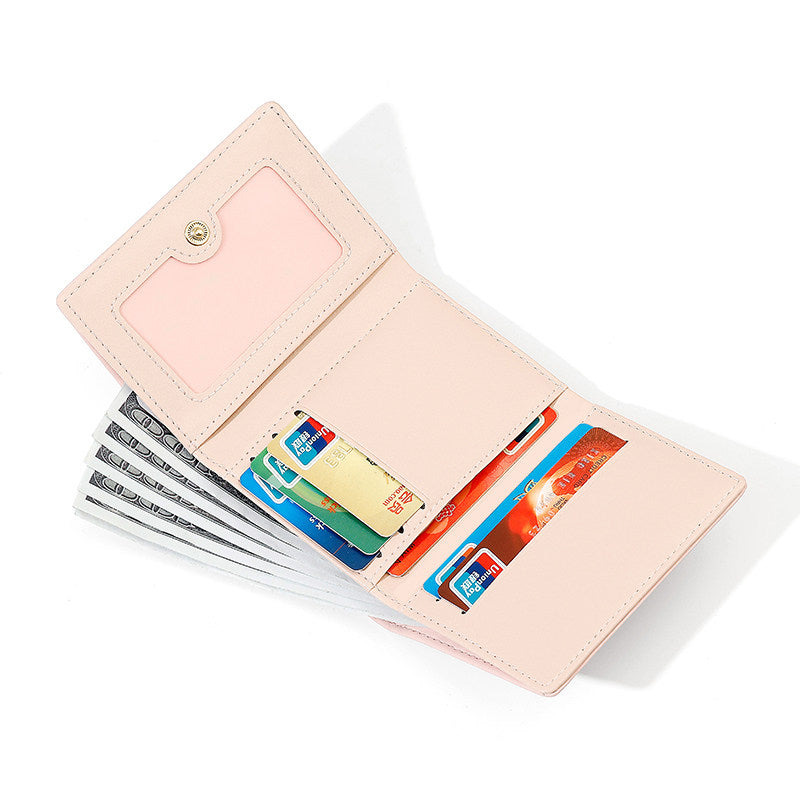 Foldable Printed Mini Wallet