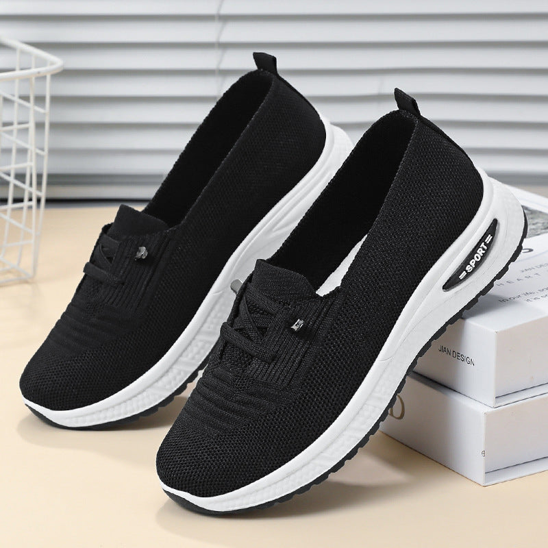 Womens Breathable Slip-On Casual Shoes