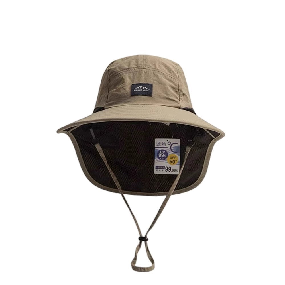 Men and women summer neck protection UV-protective fishing hats