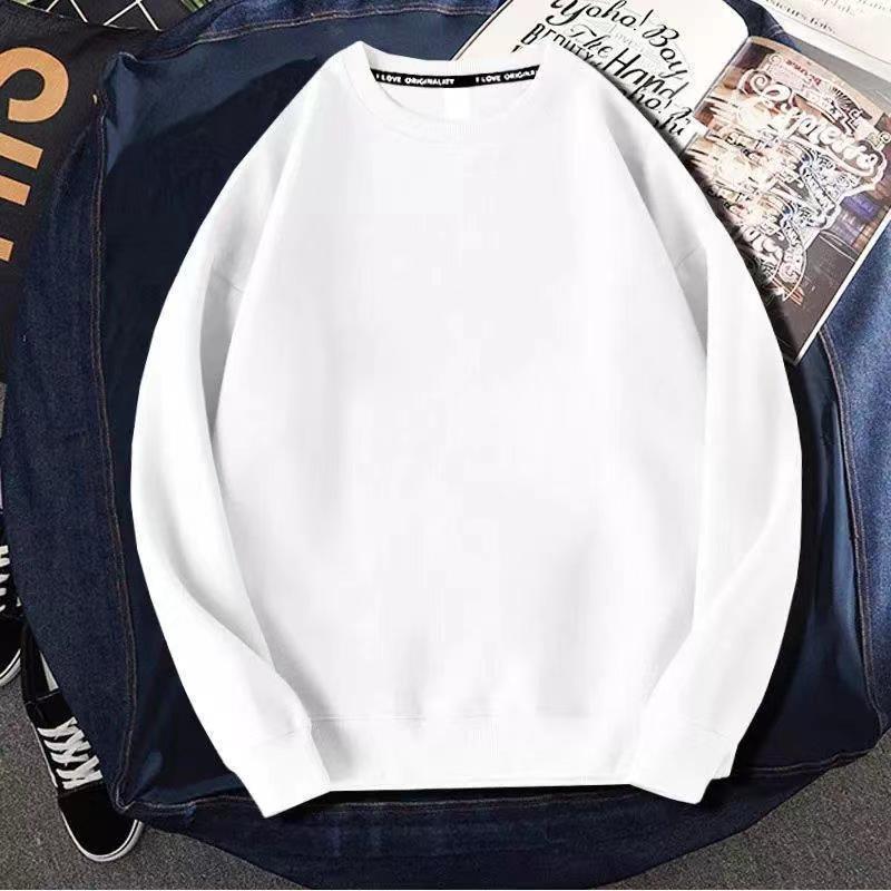 Mens Thickened Hooded Pullover Sweater
