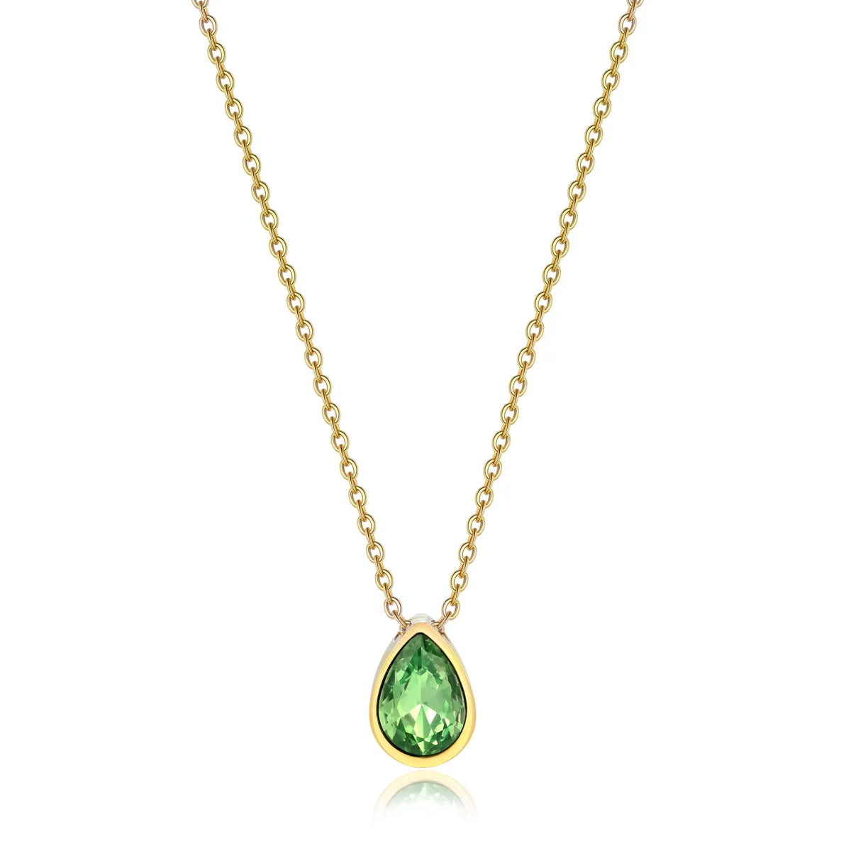 Gold Plated Necklace with Adjustable Chain