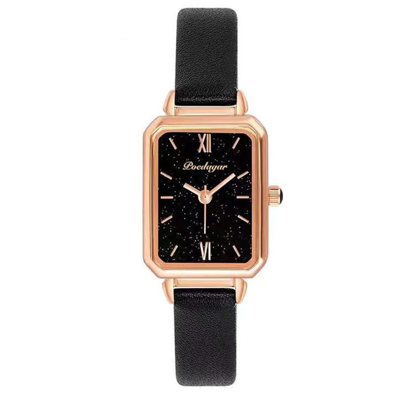 Elegant Square Ladies Watch