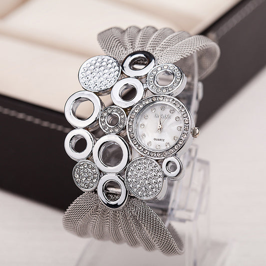 Butterfly Mesh Band Ladies Watch