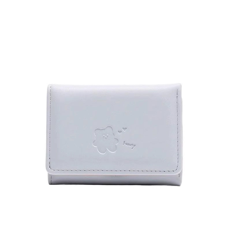 Foldable Printed Mini Wallet
