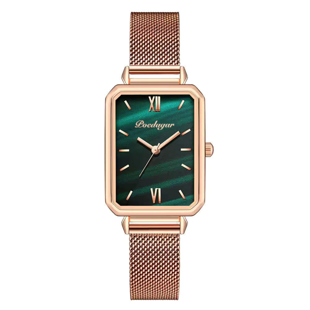 Elegant Square Ladies Watch