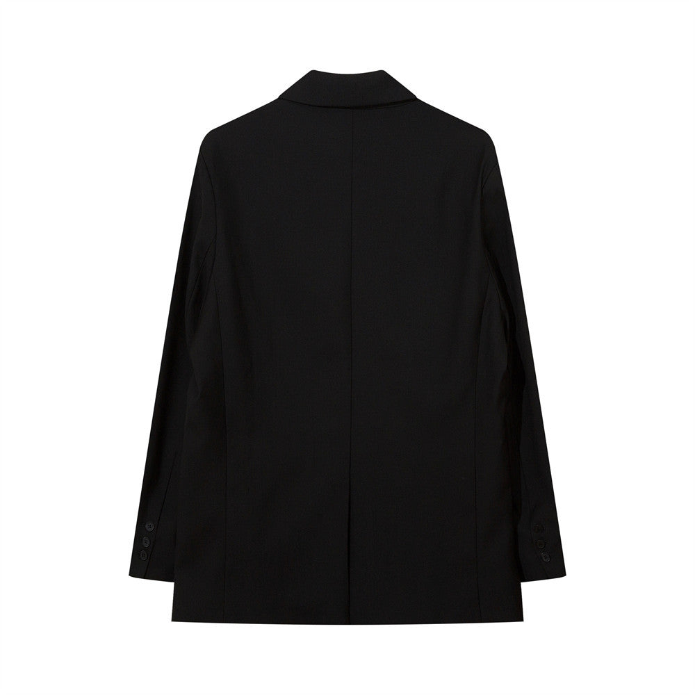 Imported Metal airplane shaped buttoned dress coat