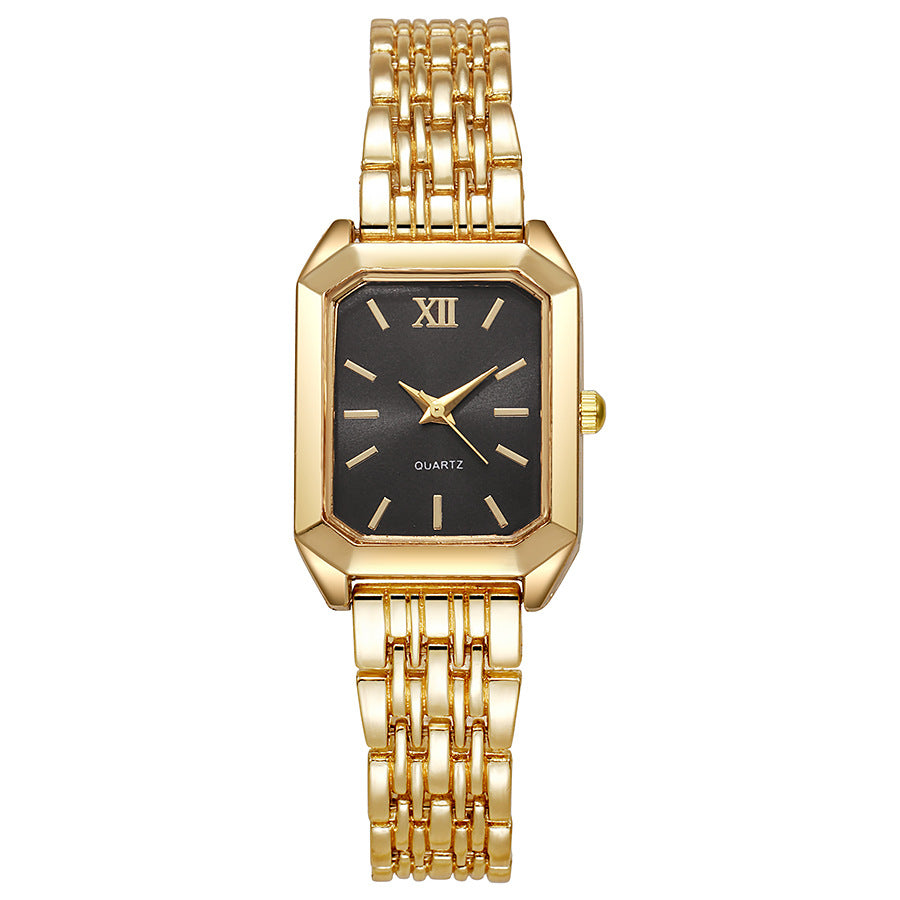 Fashion Square Steel Band Ladies Watch