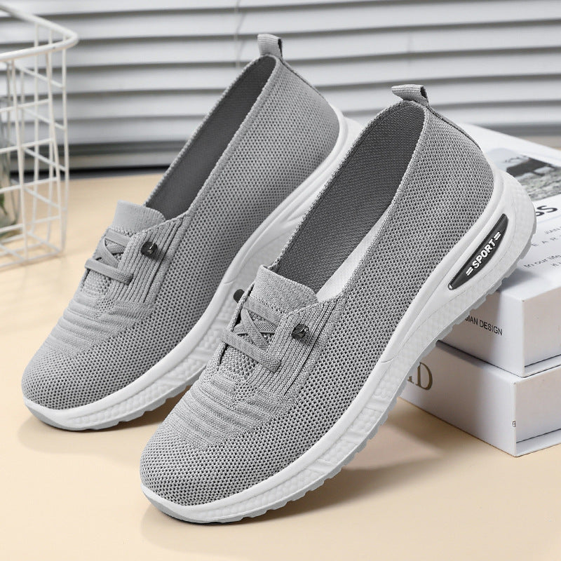 Womens Breathable Slip-On Casual Shoes