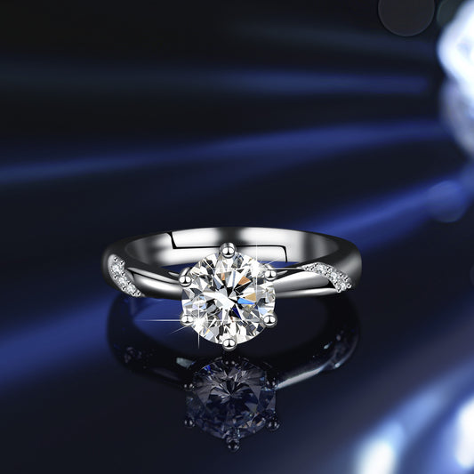 Sterling Silver Moissanite Jewelry