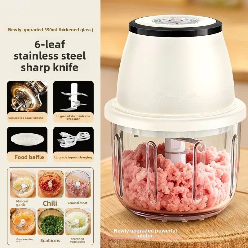 Electric Garlic Masher and Food Processor