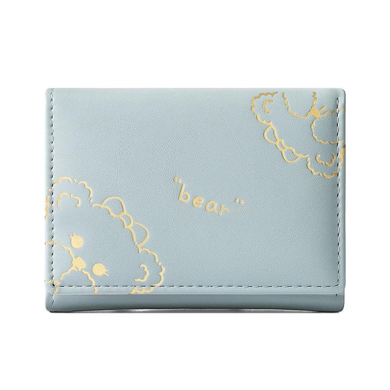Foldable Printed Mini Wallet