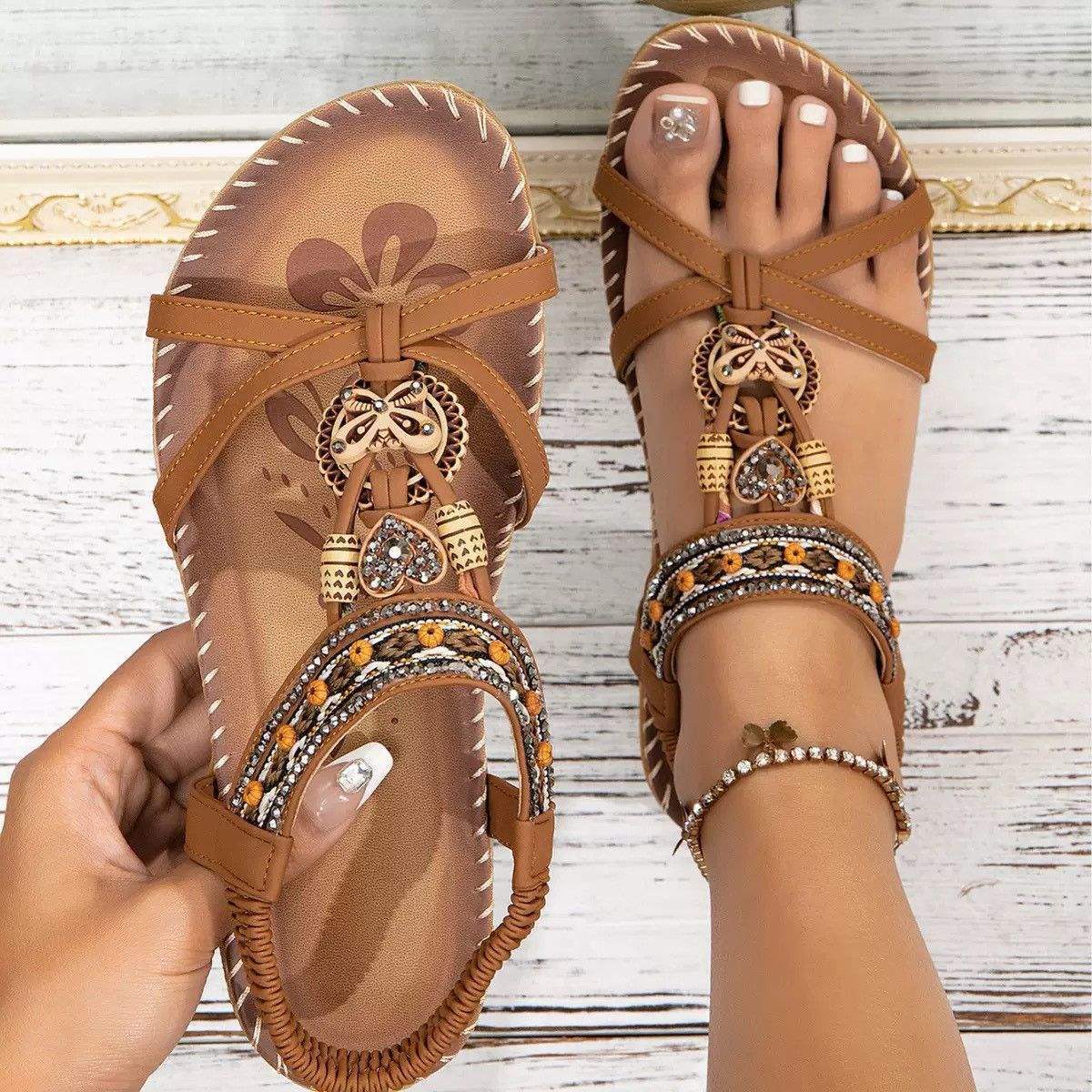 Bohemian Soft Sole Ethnic Sandals