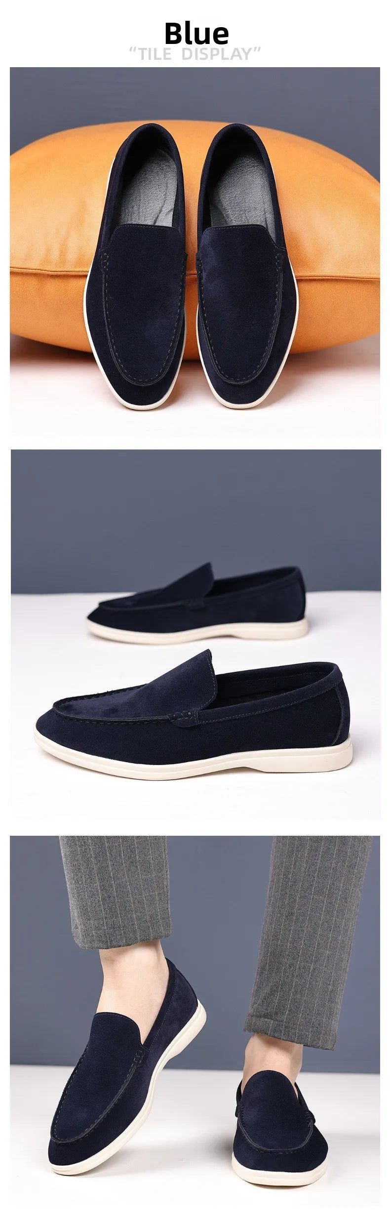 Classic British Slip On Loafers