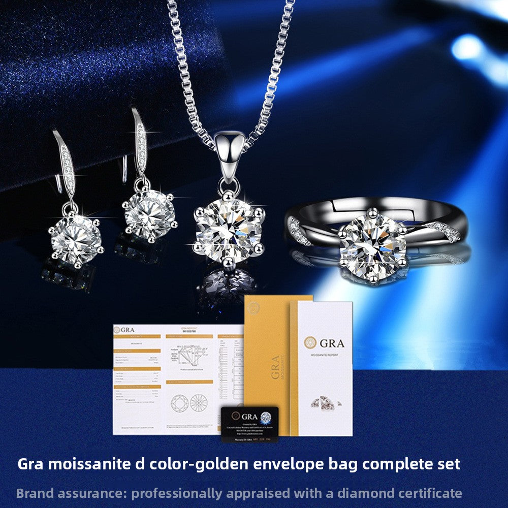 Sterling Silver Moissanite Jewelry