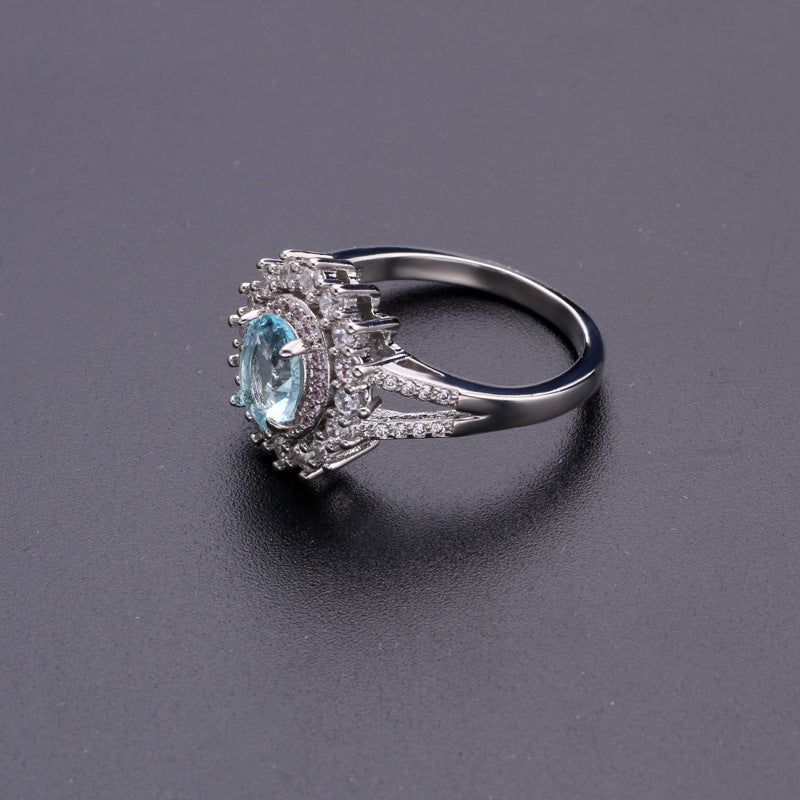 Blue Topaz Ladies' Ring