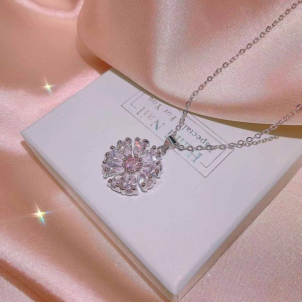Zircon suit Three piece jewelry