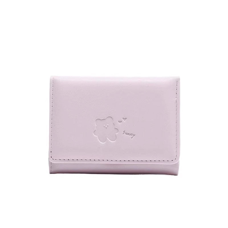 Foldable Printed Mini Wallet