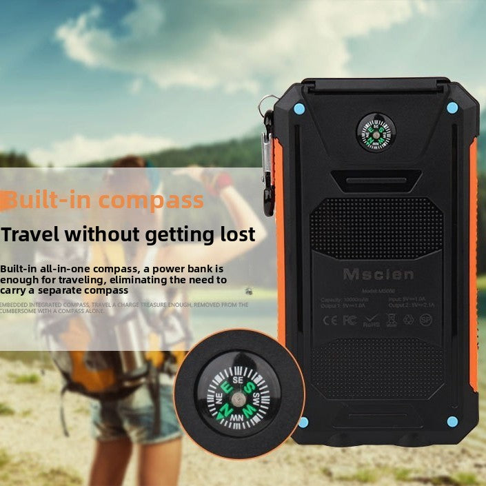 Solar Charger Power Bank with High Capacity