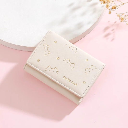 Foldable Printed Mini Wallet