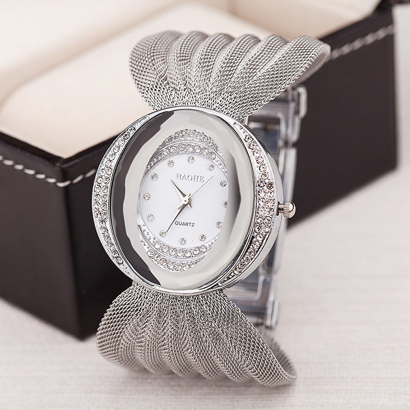 Butterfly Mesh Band Ladies Watch
