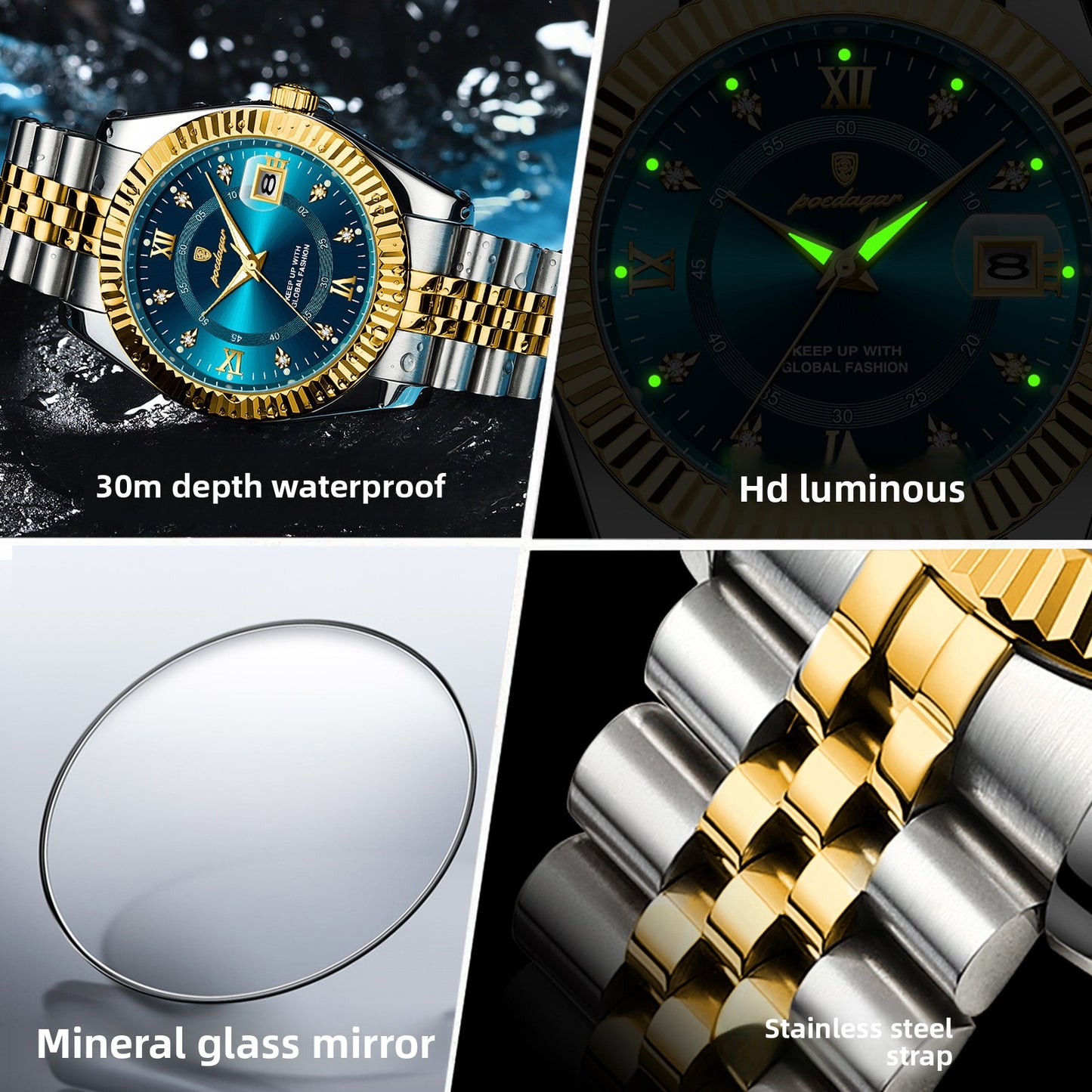 Luxury styling Men's watch