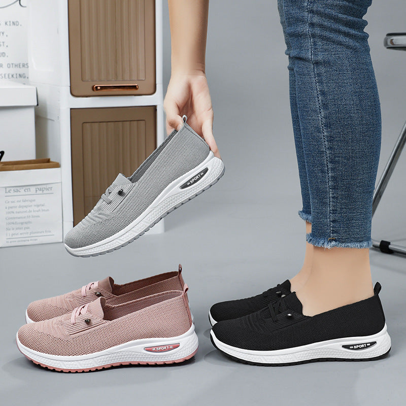 Womens Breathable Slip-On Casual Shoes
