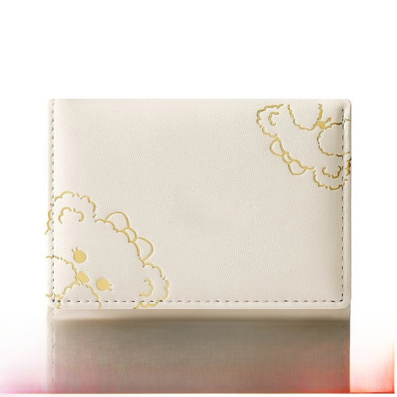 Foldable Printed Mini Wallet