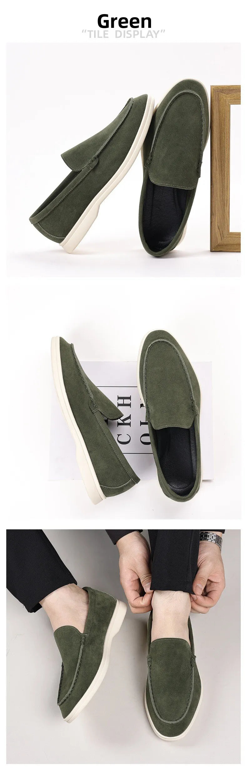 Classic British Slip On Loafers