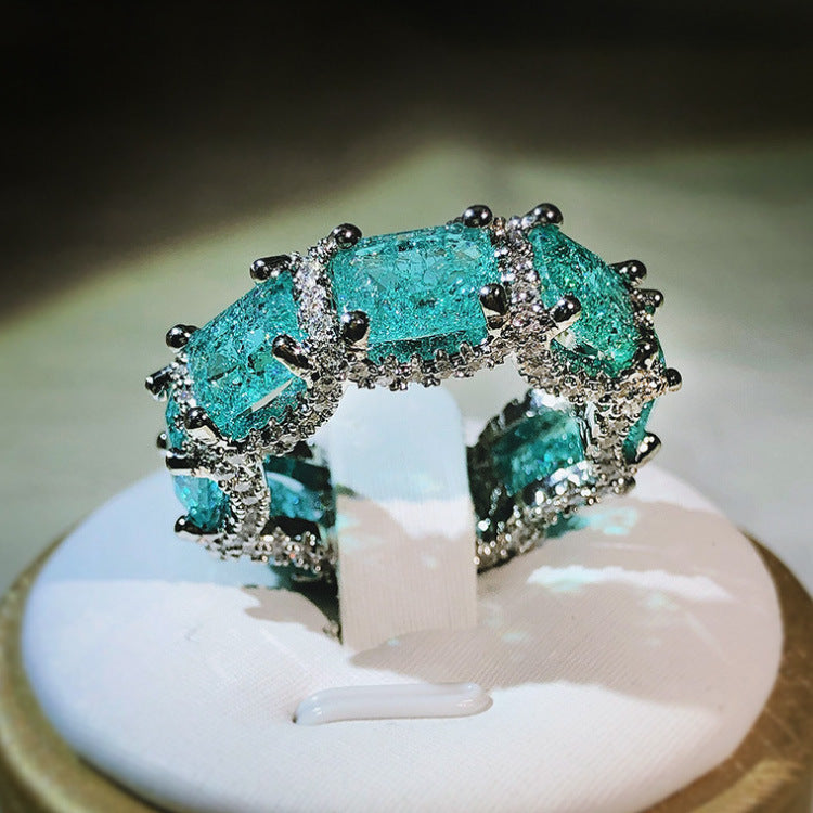 Paraiba Gemstone Women Ring