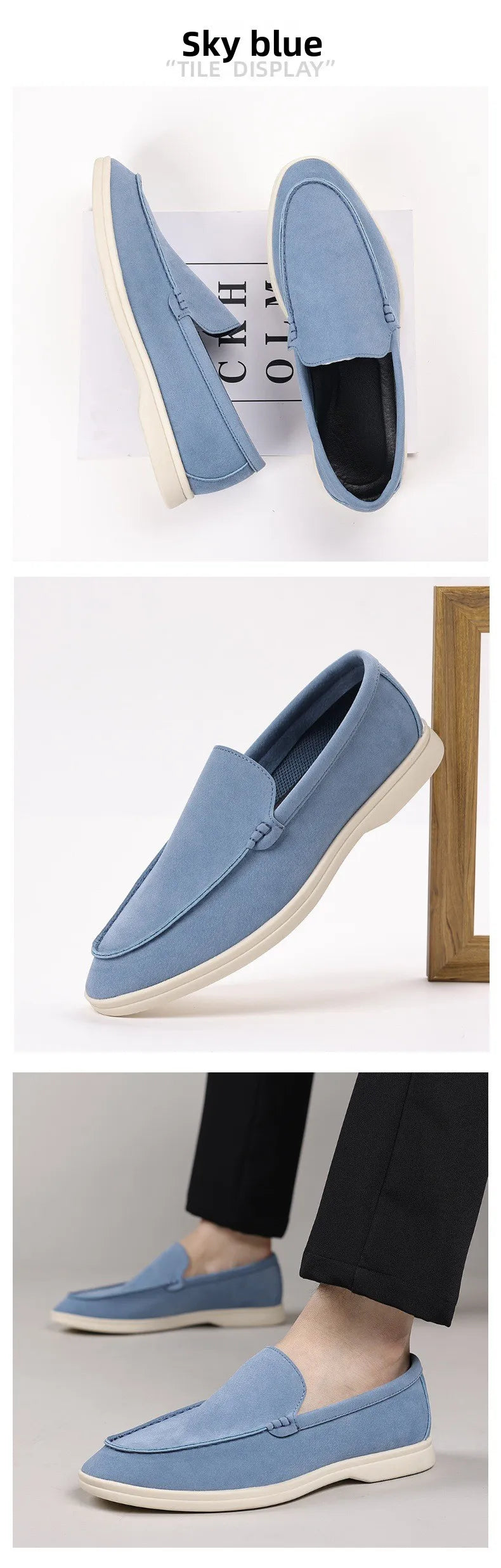 Classic British Slip On Loafers