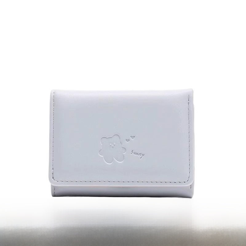 Foldable Printed Mini Wallet