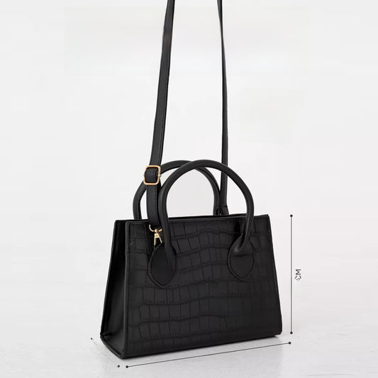 Ladies Crocodile Pattern Bag