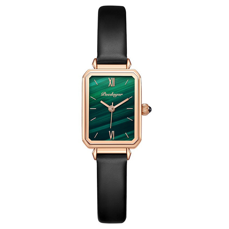 Elegant Square Ladies Watch