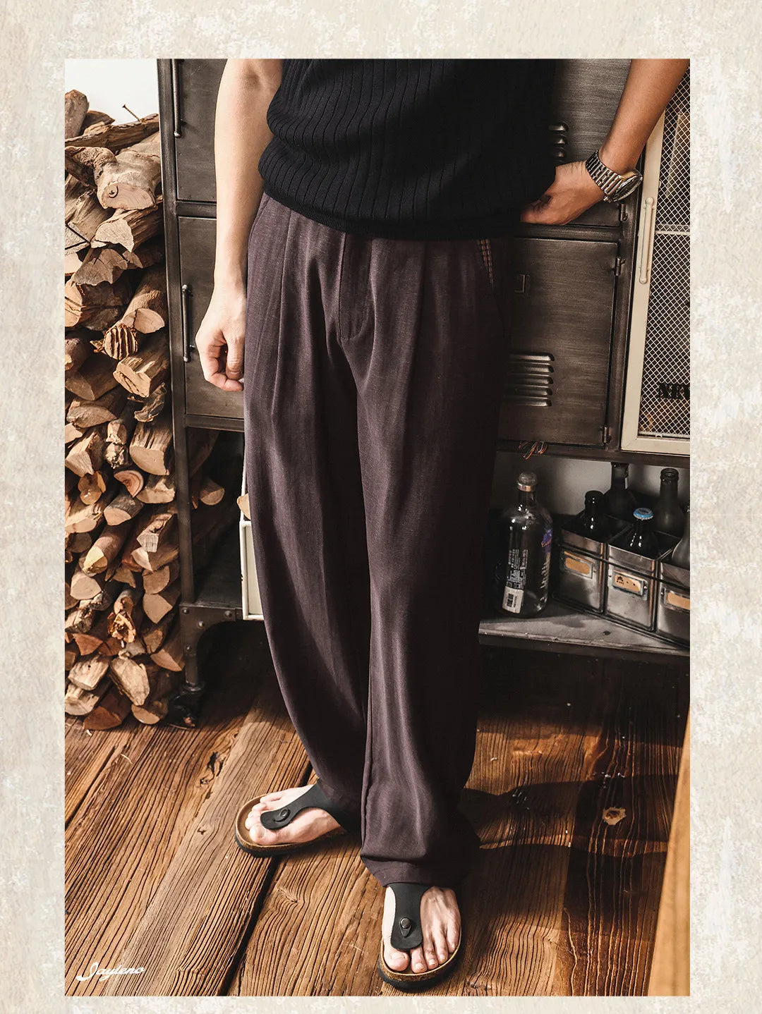 Men's Lightweight Straight-Leg Pants
