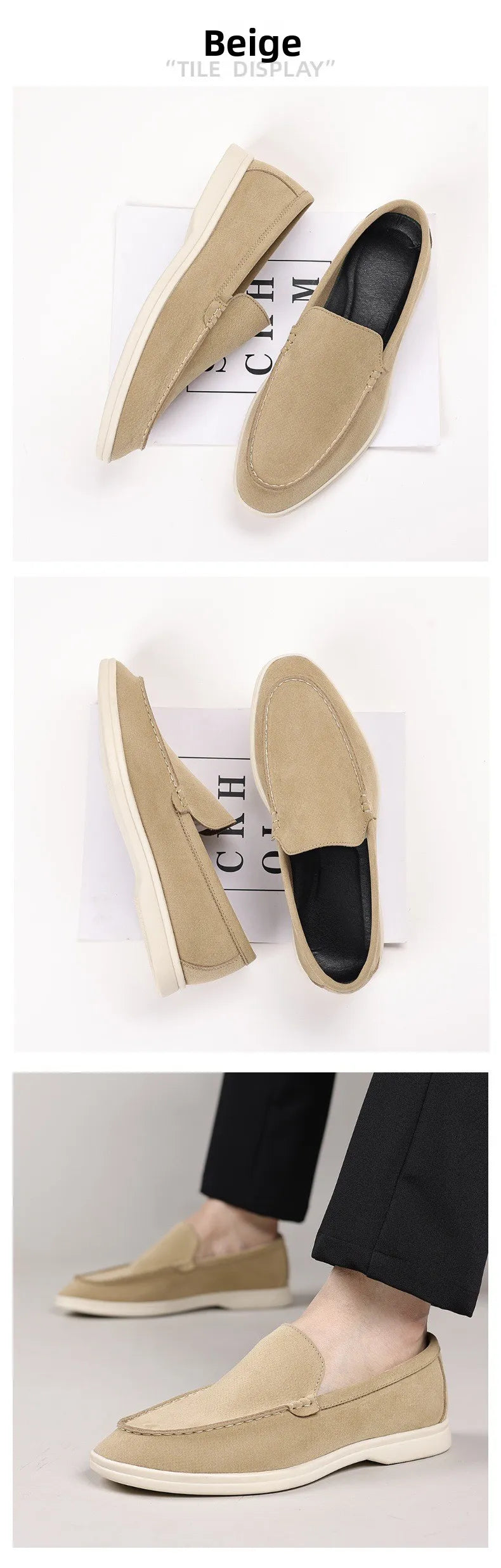Classic British Slip On Loafers