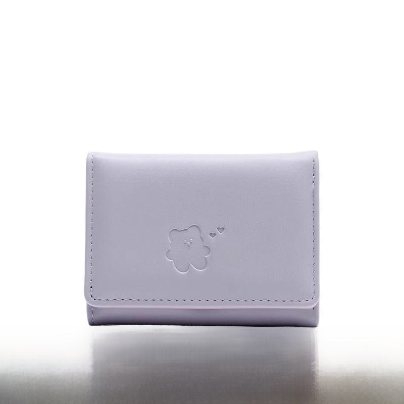 Foldable Printed Mini Wallet