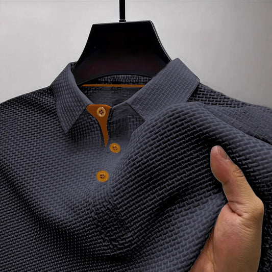 Classy Mesh Ice Silk T-Shirt Short Sleeved
