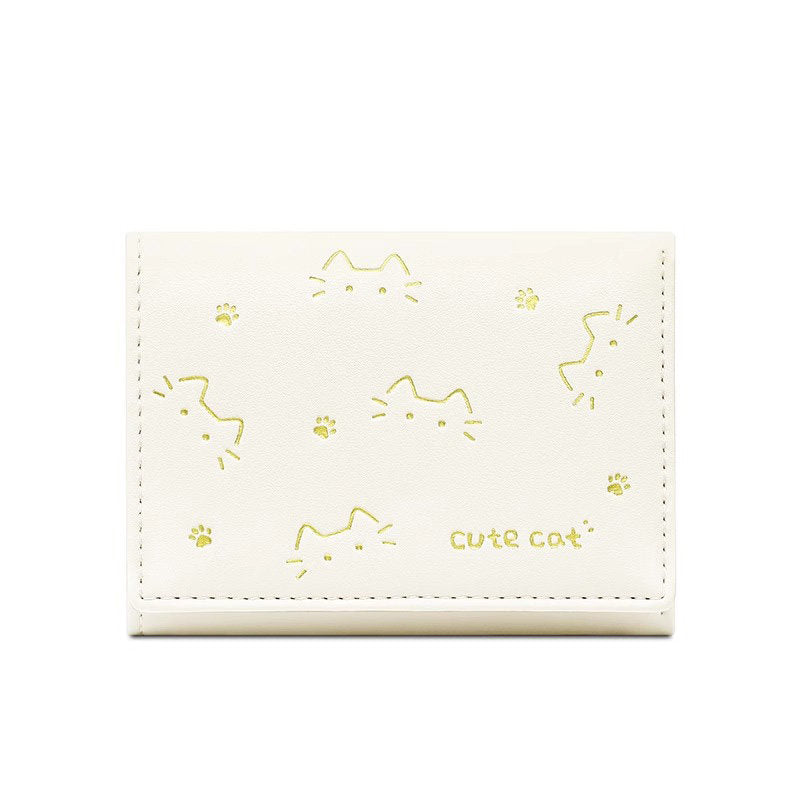 Foldable Printed Mini Wallet