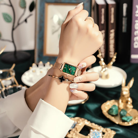 Elegant Square Ladies Watch