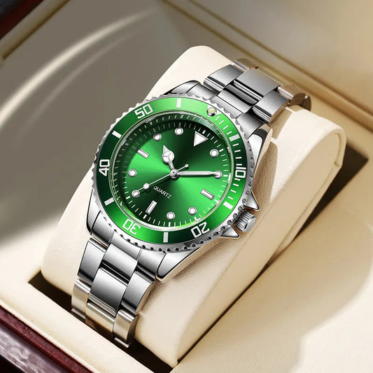 Mens Luminous Waterproof Quartz Watch