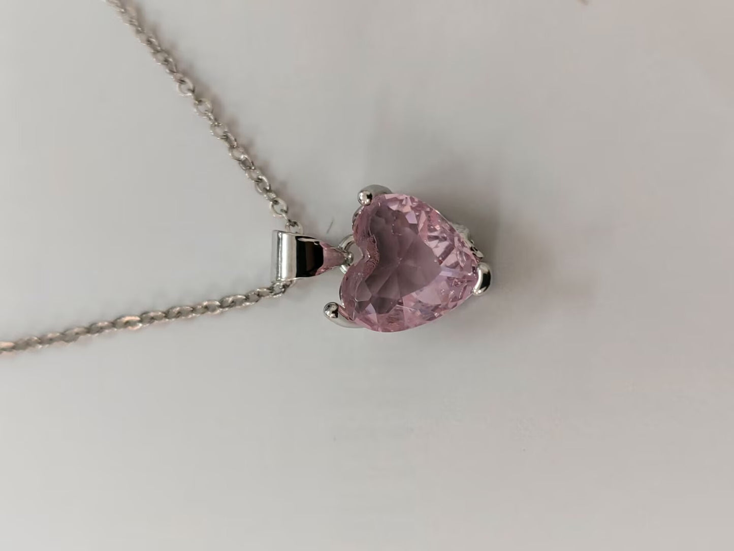 Heart Shaped Zircon Jewelry Set