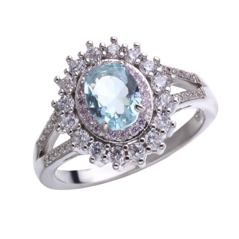 Blue Topaz Ladies' Ring