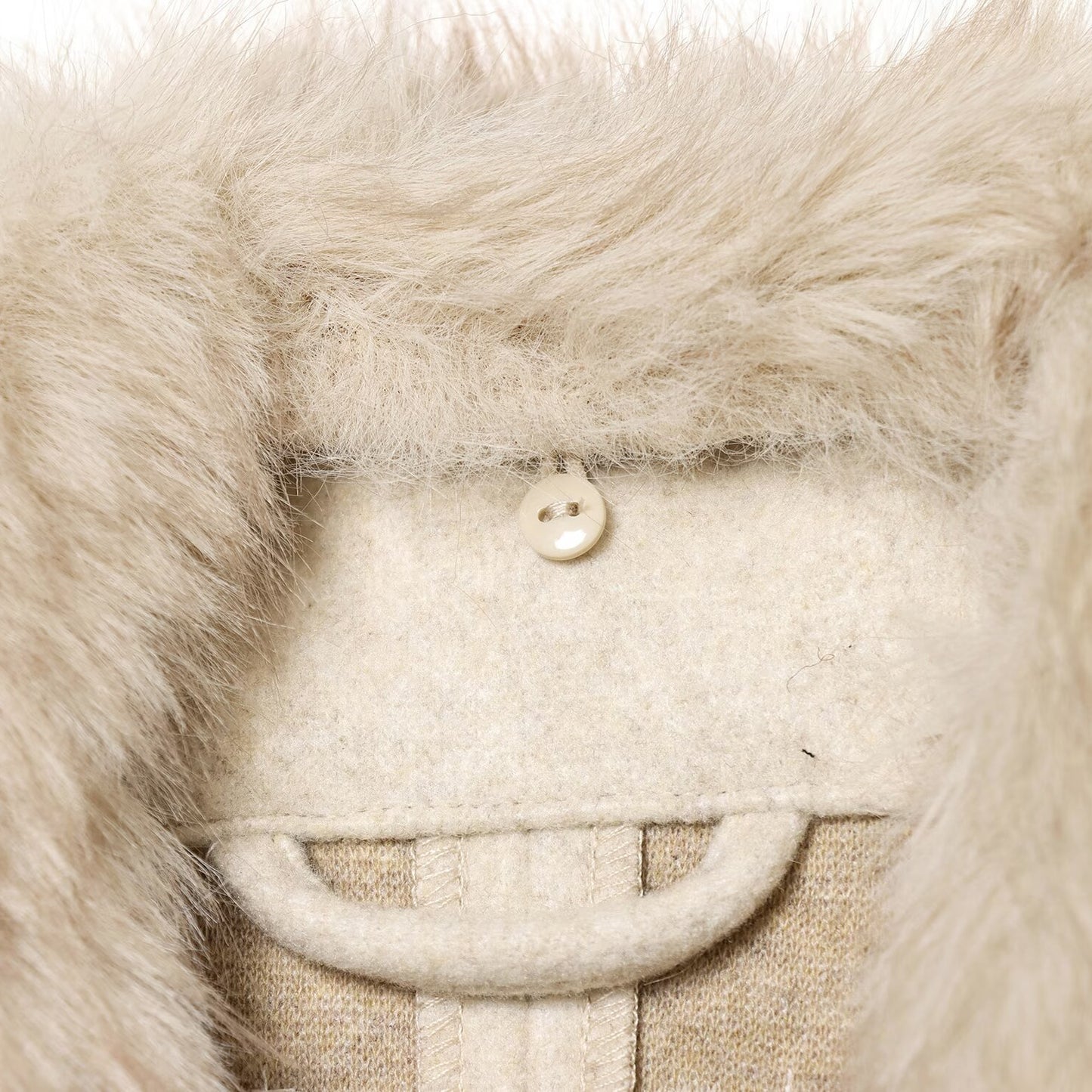 Womens Faux Fur Collar Coat