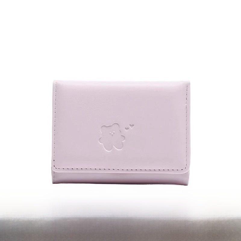 Foldable Printed Mini Wallet