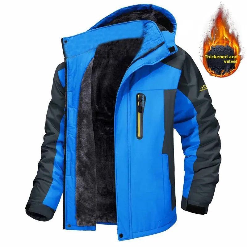 Fleece Lined Waterproof Winter Jacket