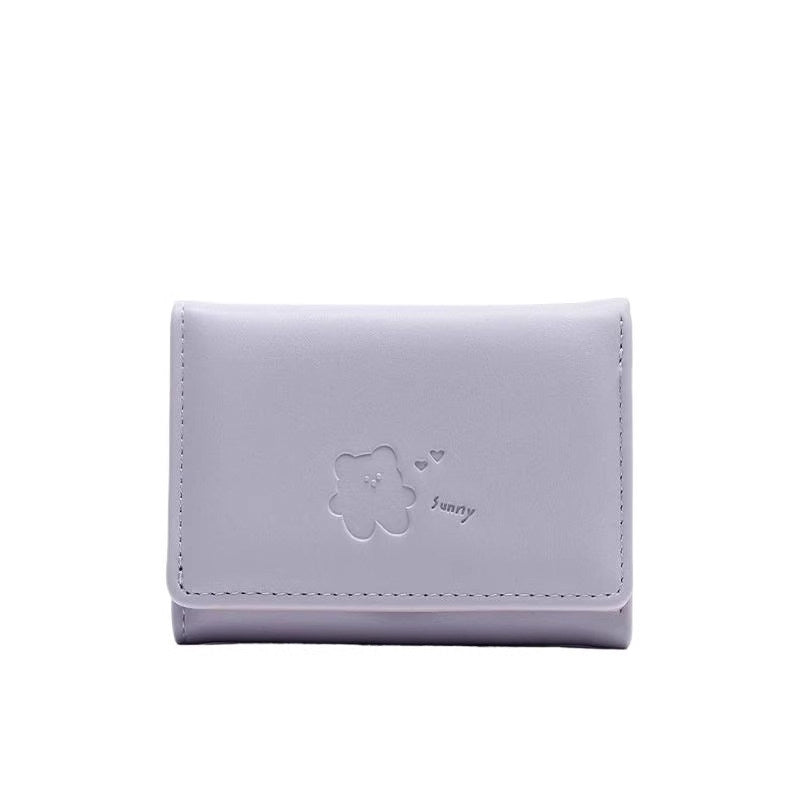 Foldable Printed Mini Wallet