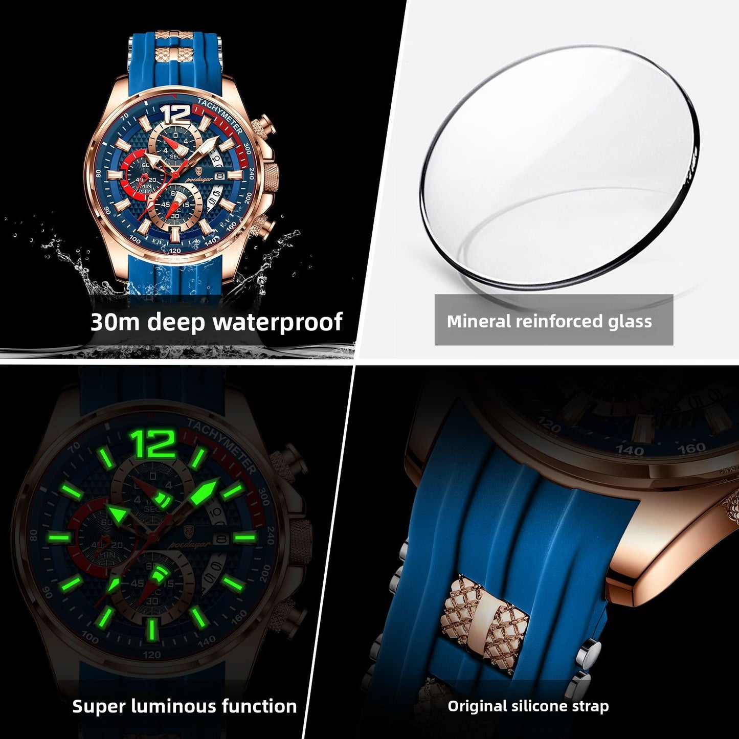 Fashionable Sports Men's Watch