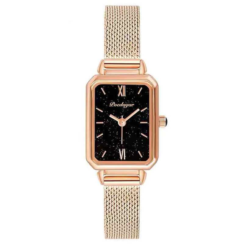 Elegant Square Ladies Watch