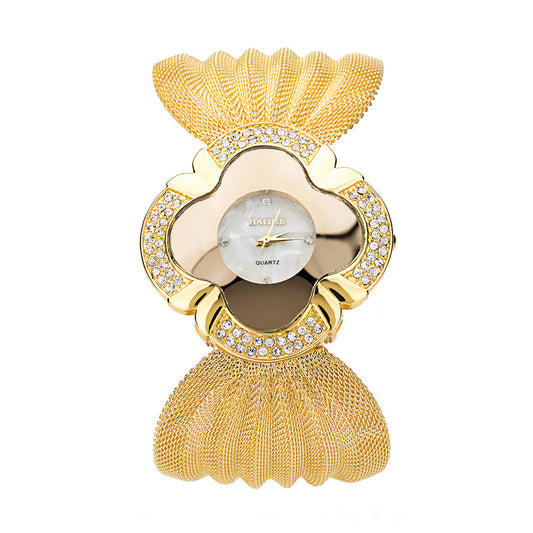 Butterfly Mesh Band Ladies Watch